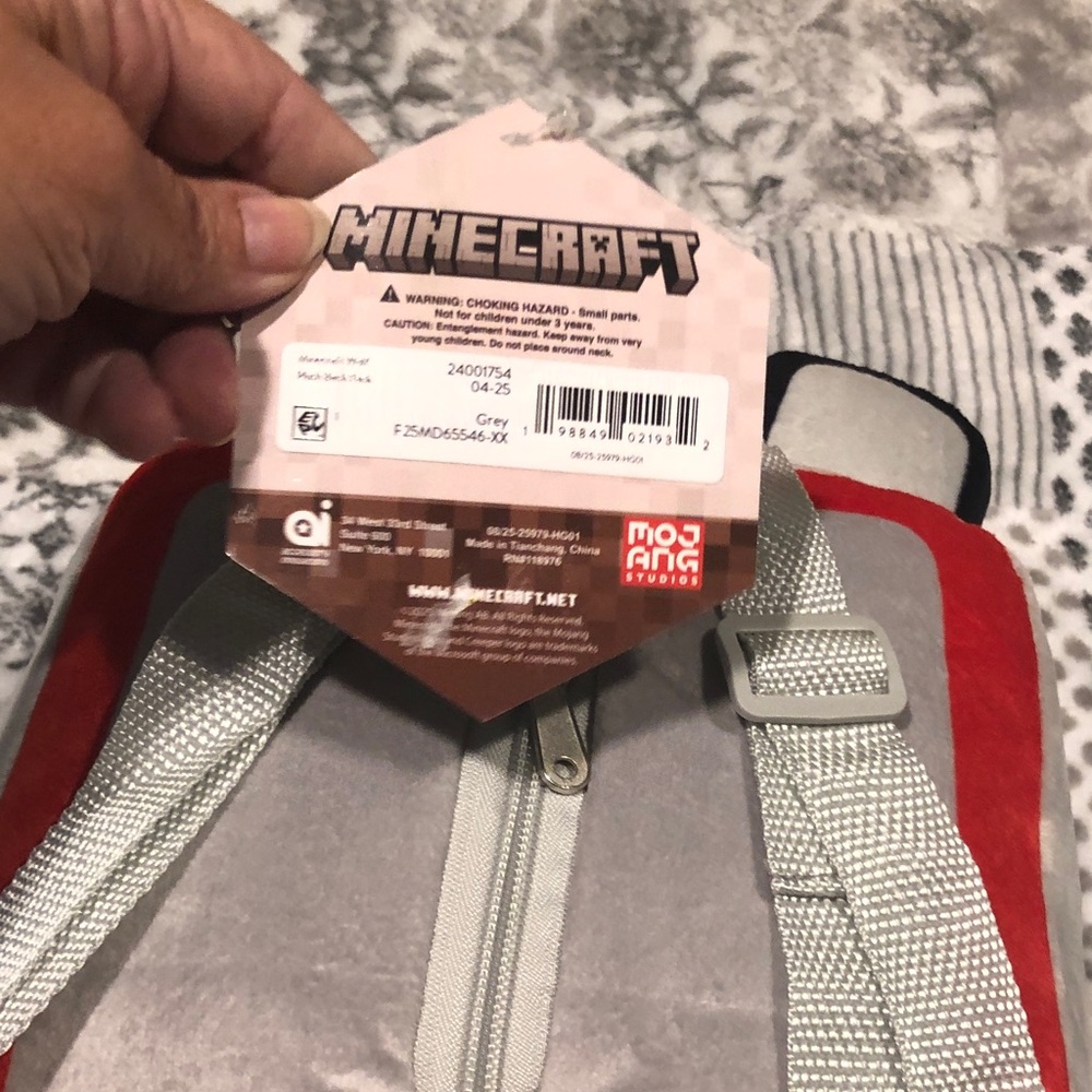 Minecraft backpack - Picture 2 of 5